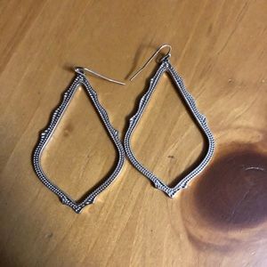 Silver Kendra Scott Sophee Earrings
